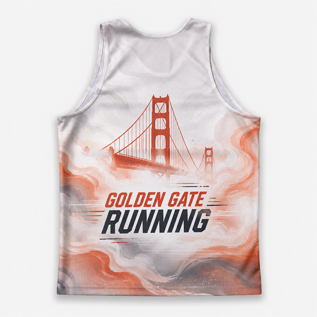 Golden Gate Fog Runner California State Running Tank Top