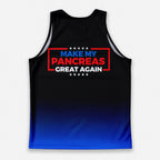 Diabetes Fighter Running Tank Top My Pancreas Great Again Running Singlet for Men and Women