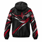 Custom Name State Pulse & Rhythm Running Windbreaker Jacket