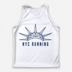 Lady Liberty Minimalist New York Running Tank Top