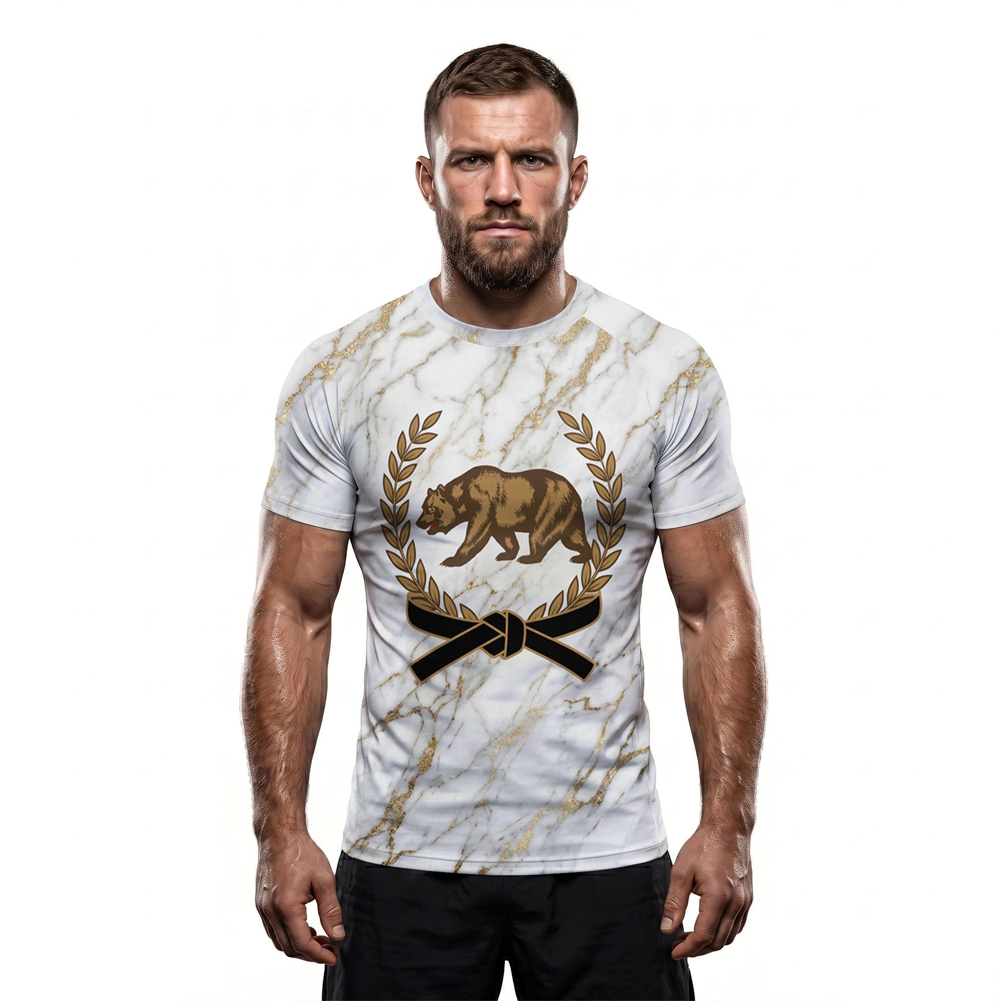 Golden Bear Dynasty BJJ Rash Guard