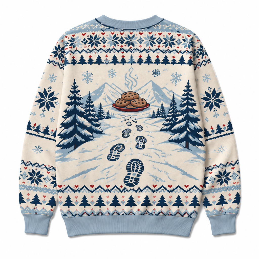Cold Miles Warm Cookies Sweater