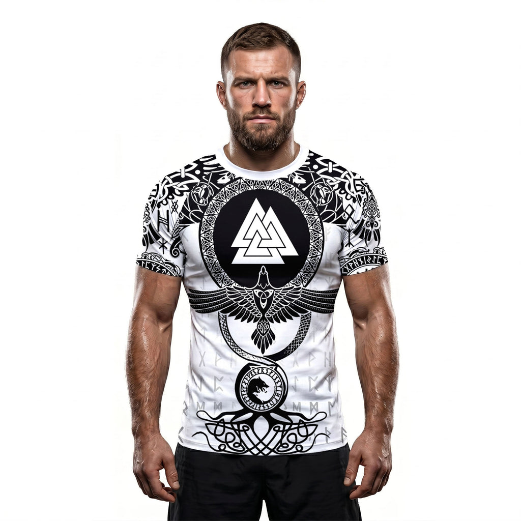 Viking Crow BJJ Rash Guard