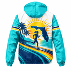 Custom Name Sunshine State Pace Florida Running Windbreaker Jacket