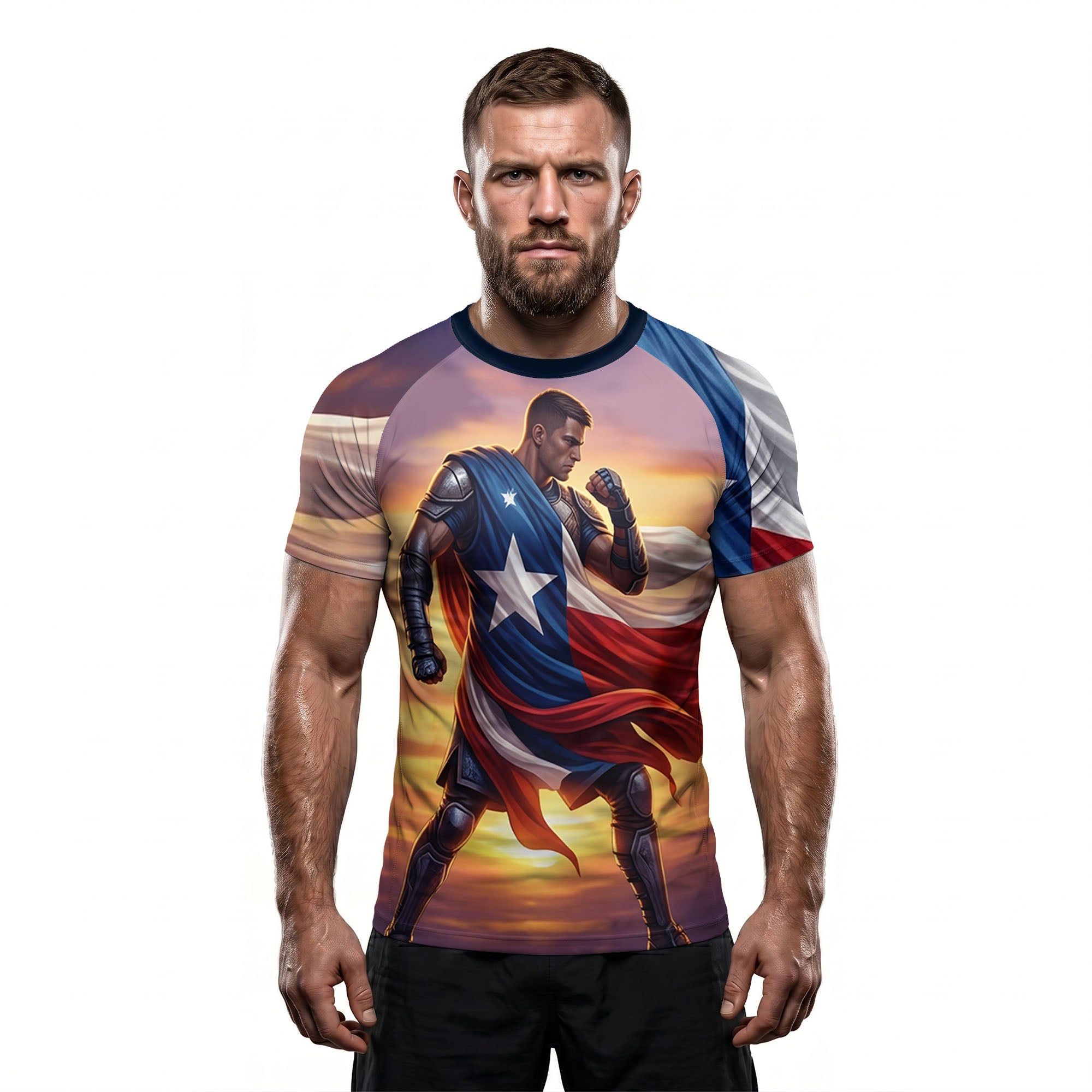 Lone Star Warrior BJJ Rash Guard