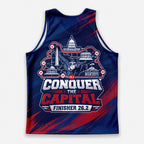 The People's Marathon Skyline The Marine Corp Race Day Running Tank Top