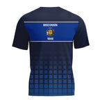 Wisconsin State Pride Tech Running T-Shirt