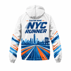 Custom Name NYC Road To The Skyline Running Windbreaker Jacket