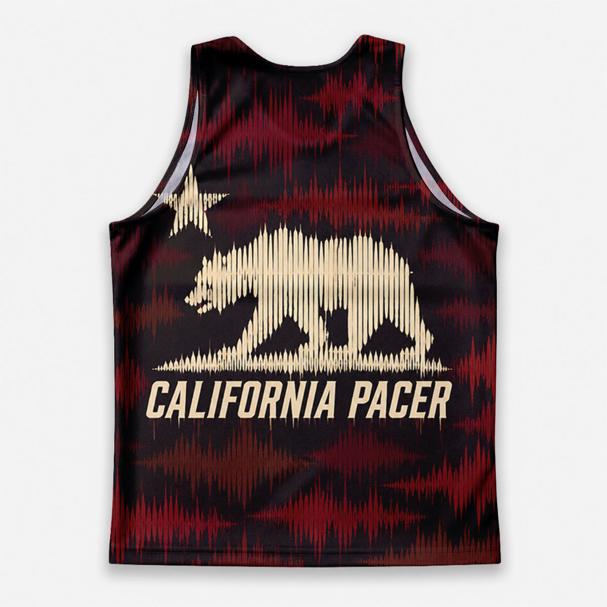 Echo Bear Republic California State Running Tank Top