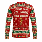 Custom Name Jingle Till You Wobble Running Long Sleeve Shirt
