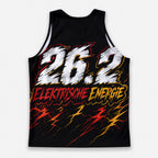 Diagonaler Blitz Berlin Wettkampftag Lauf-Tanktop