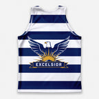 Excelsior Graphic Stripes New York Running Tank Top