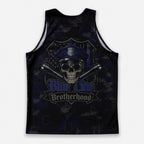 Men's Running Tank Top Police Blue Line Brotherhood Running Singlet