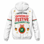 Custom Name Nice Pace List Running Windbreaker Jacket