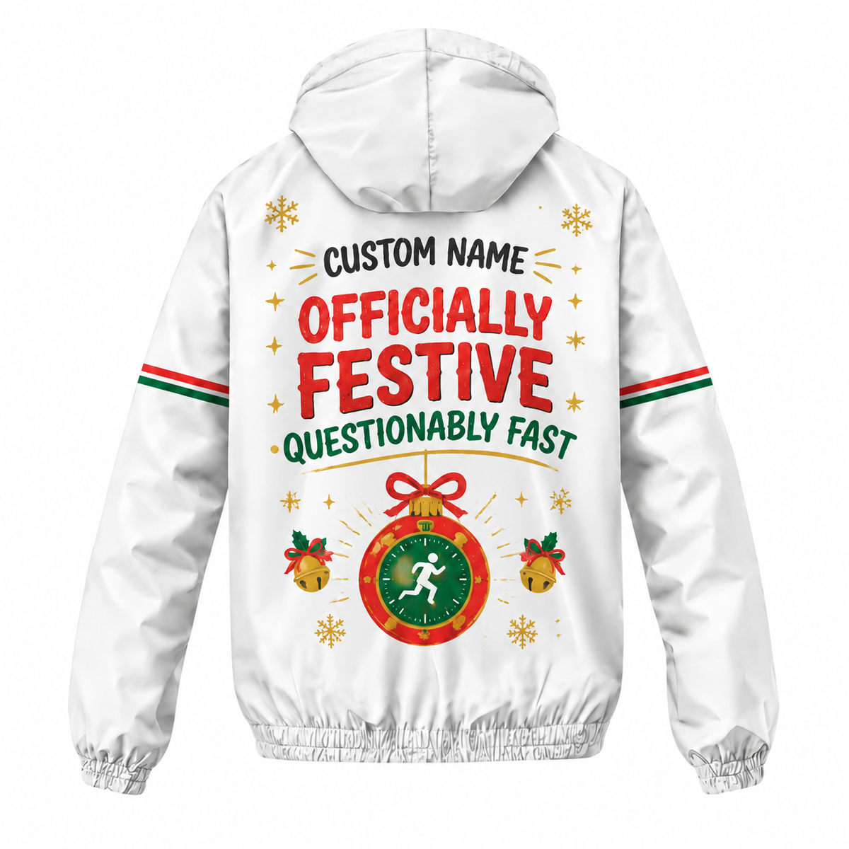 Custom Name Nice Pace List Running Windbreaker Jacket