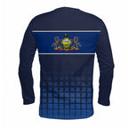 Pennsylvania State Pride Long Sleeve Running T-Shirt