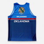Patriotic Tech Running Tank Top - Oklahoma State Pride Running Singlet