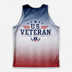 Veteran Tech Running Tank Top - U.S. Veteran Running Singlet