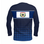 West Virginia State Pride Long Sleeve Running T-Shirt