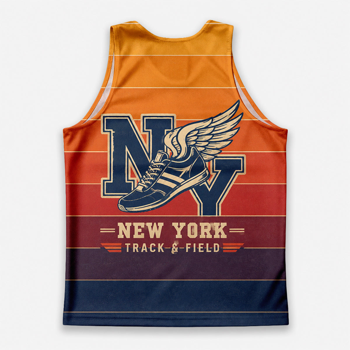 Retro NY Track & Field New York Running Tank Top