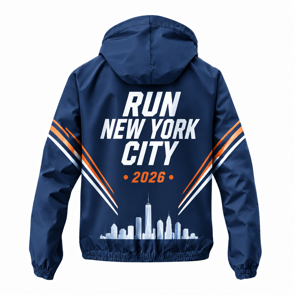 Custom Name Five Borough Energy Running Windbreaker Jacket