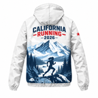 Custom Name California Sierra Strong Running Windbreaker Jacket