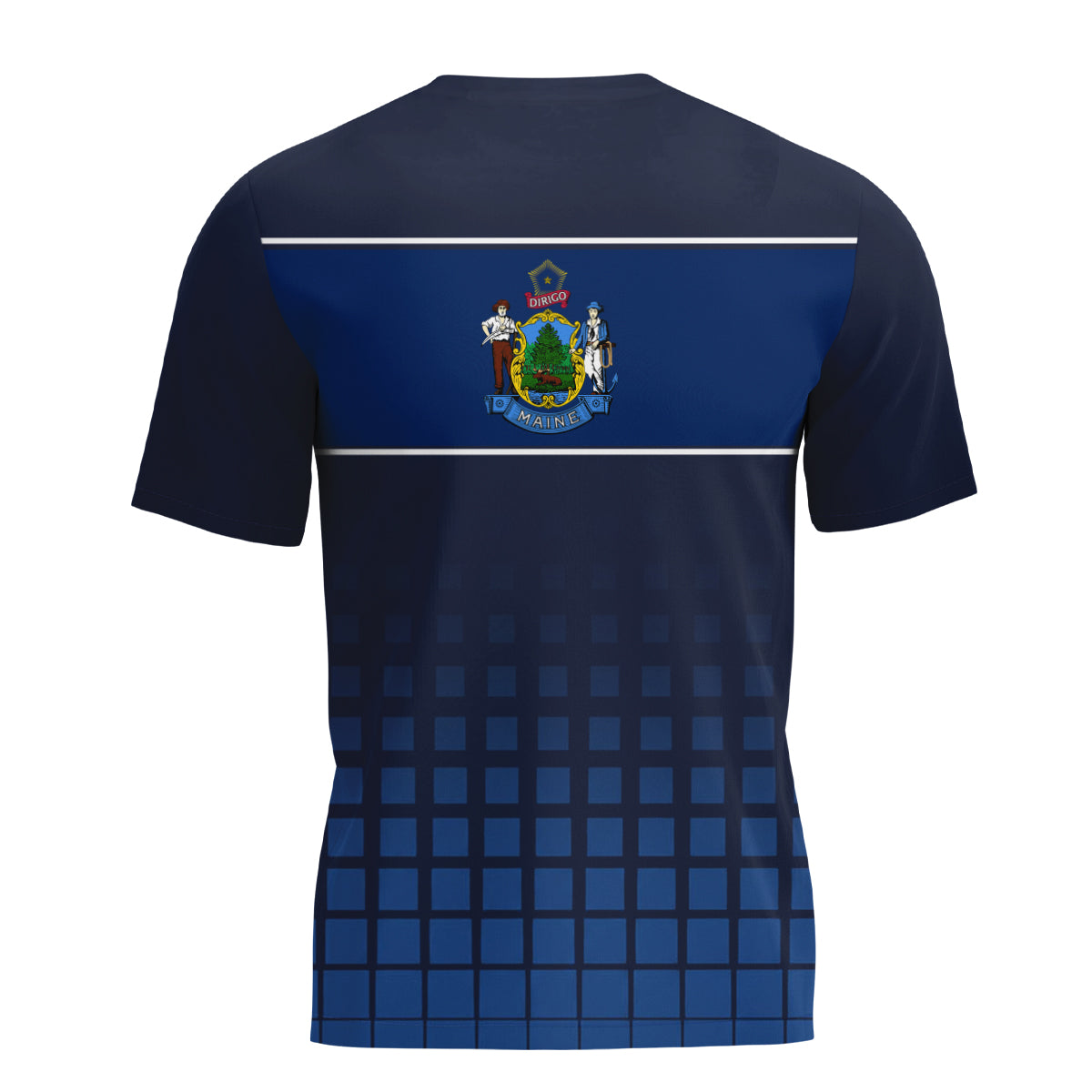 Maine State Pride Tech Running T-Shirt