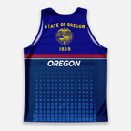 Patriotic Tech Running Tank Top - Oregon State Pride Running Singlet