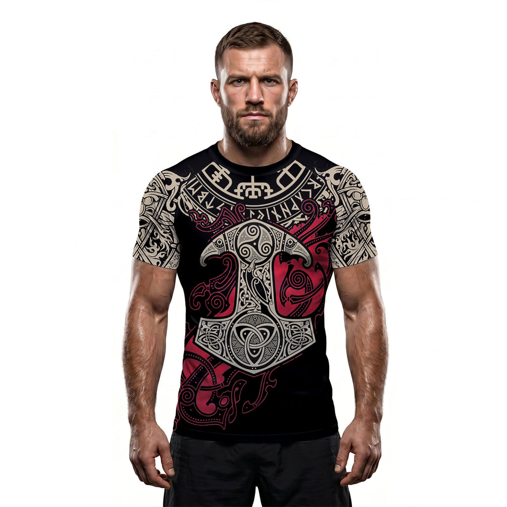 Viking Anchor BJJ Rash Guard