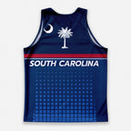 Patriotic Tech Running Tank Top - South Carolina State Pride Running Singlet