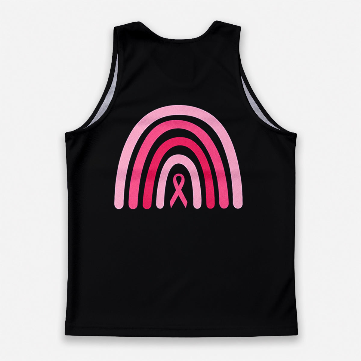 Cancer Fighter Running Tank Top Pink Ribbon Hope Running Singlet for Men and Women