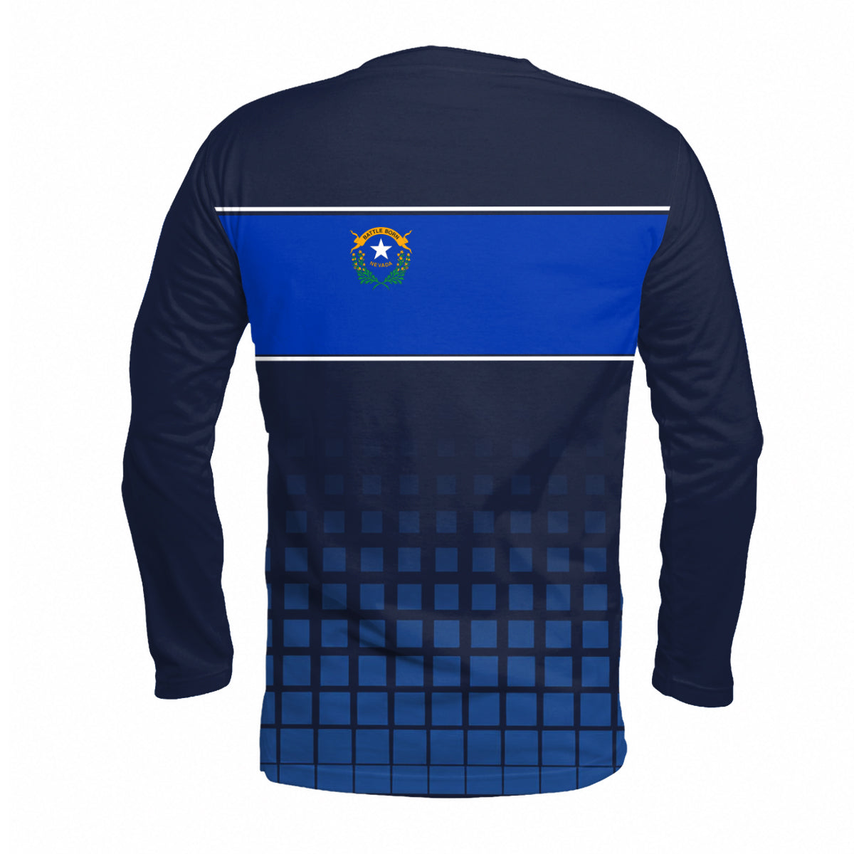 Nevada State Pride Long Sleeve Running T-Shirt