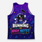 Teacher Running Tank Top Music Teacher Runner Tech Running Singlet