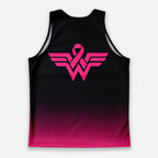 Cancer Fighter Running Tank Top Pink Ribbon Running Singlet for Men and Women