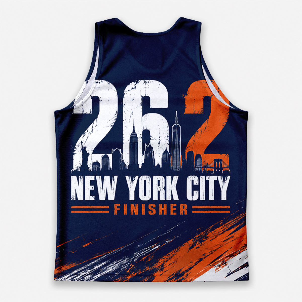 NYC Classic Skyline The NYC Race Day Running Tank Top