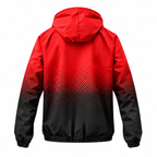 Custom Name State Gradient Speed Fade Running Windbreaker Jacket