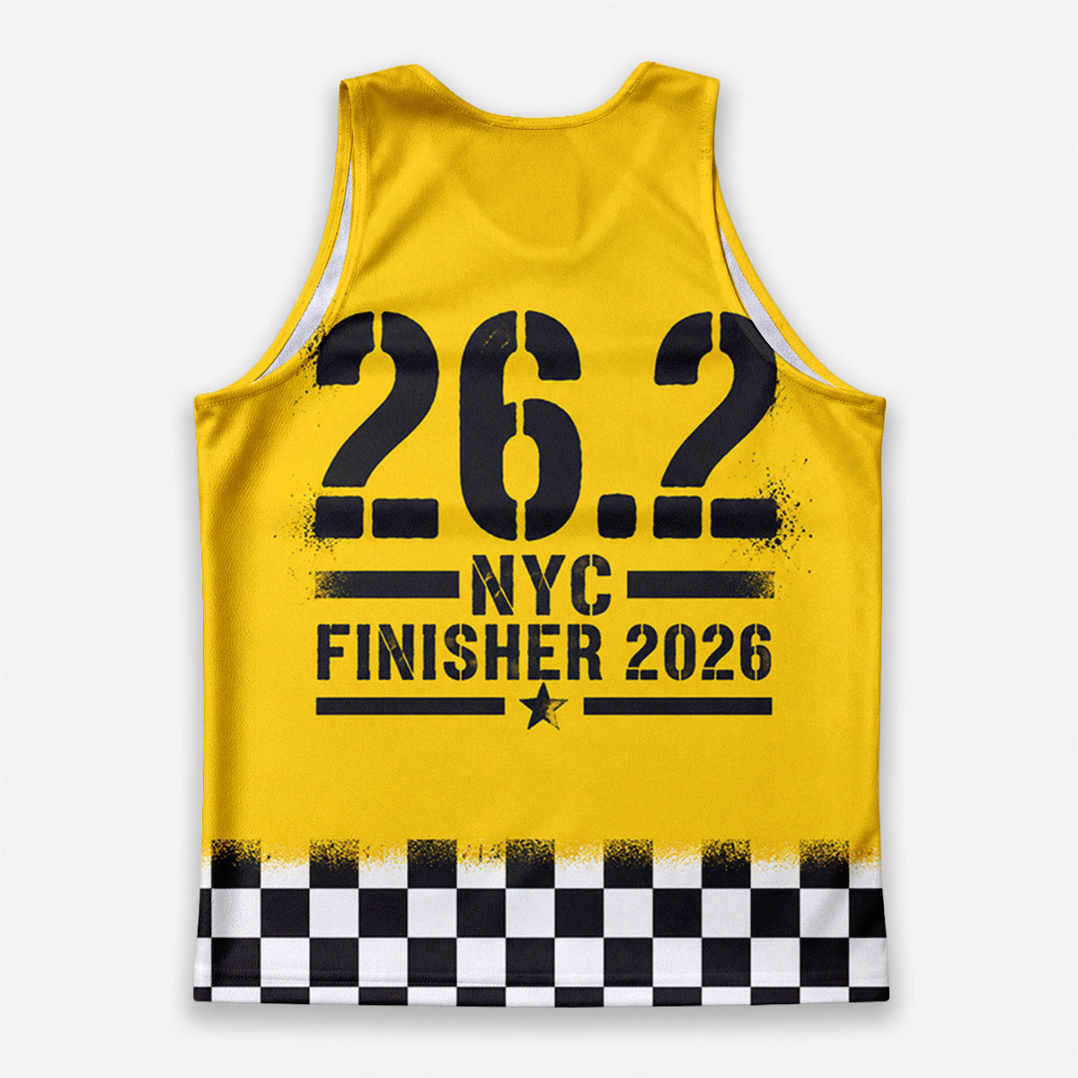 Urban Taxi Speed The NYC Race Day Running Tank Top