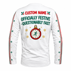 Custom Name Officially on the Nice Pace List Running Long Sleeve Shirt