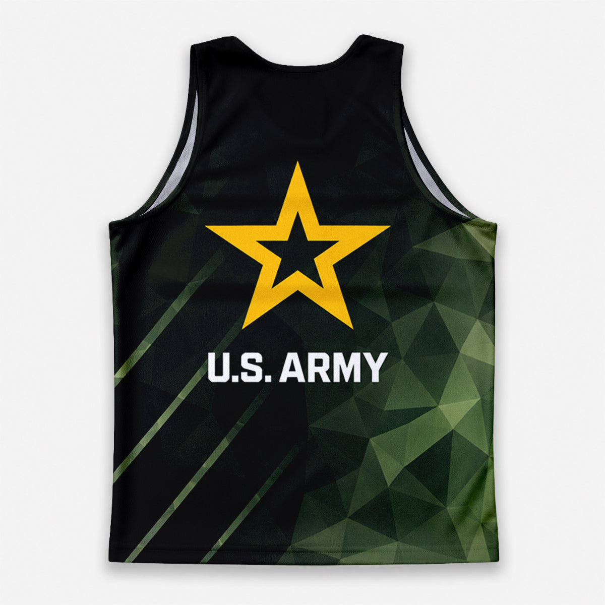 U.S. Military Running Tank Top U.S. Army Star Running Singlet for Men and Women
