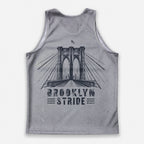 Brooklyn Bridge Distressed New York Running Tank Top