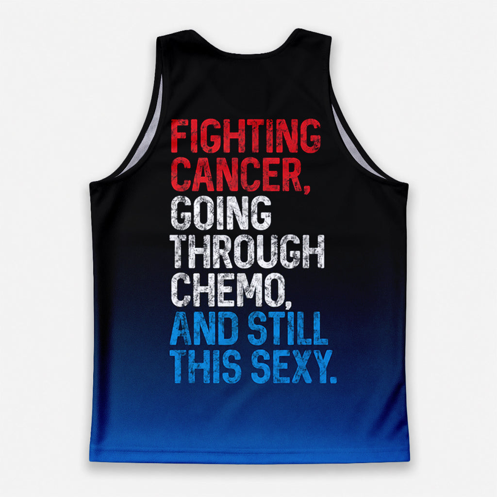 Cancer Fighter Running Tank Top Chemo Fighter Running Singlet for Men and Women