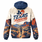 Custom Name Big Bend Trail Runner Running Windbreaker Jacket