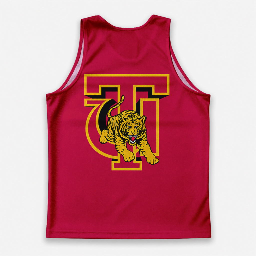 HBCU Running Tank Top Tuskegee Golden Tigers Running Singlet for Men and Women