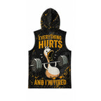 Everything Hurts Men's Workout Hooded Tank Top