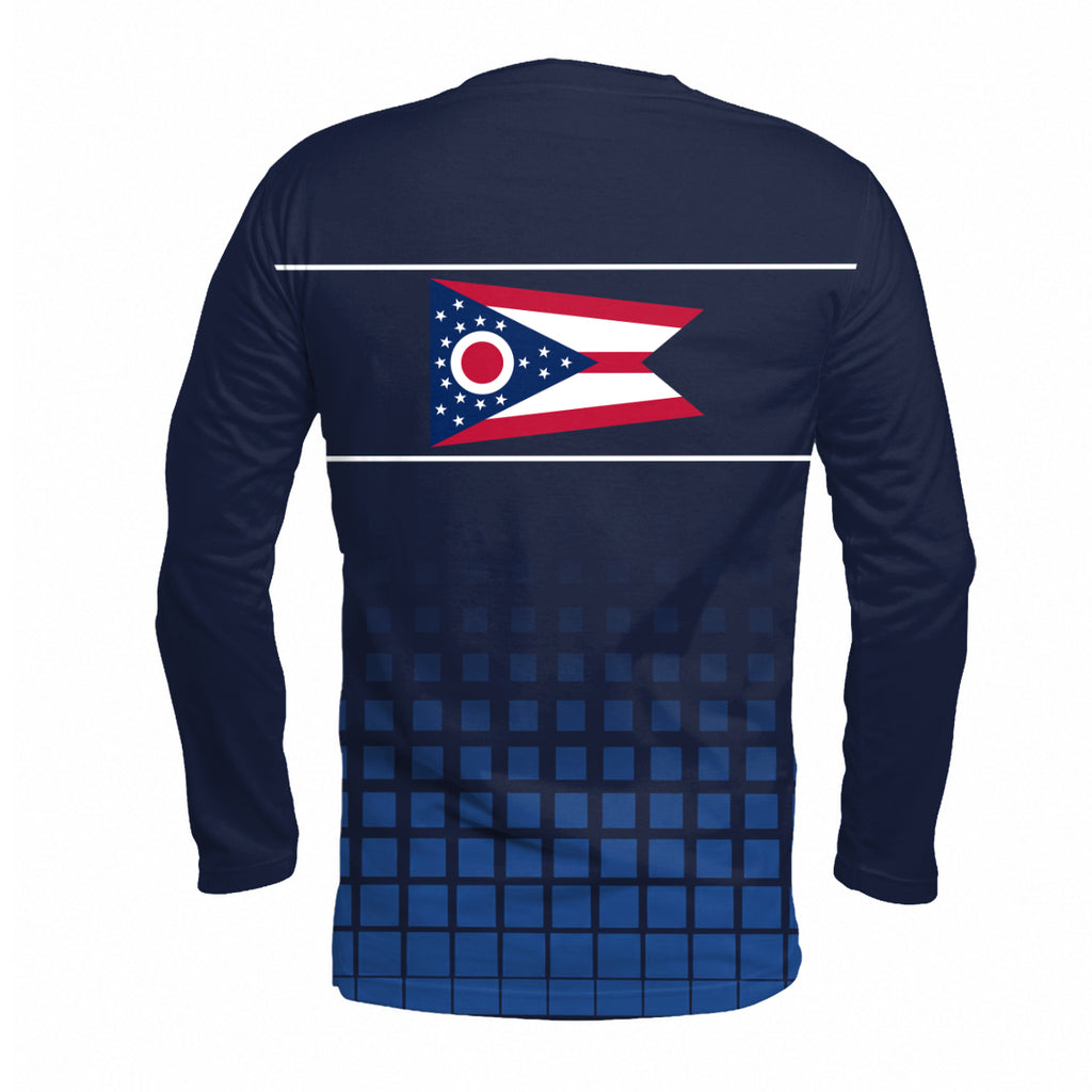 Ohio State Pride Long Sleeve Running T-Shirt