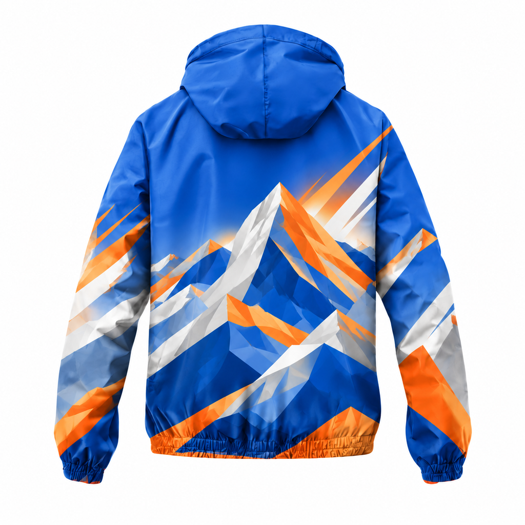Custom Name State Summit Push Running Windbreaker Jacket