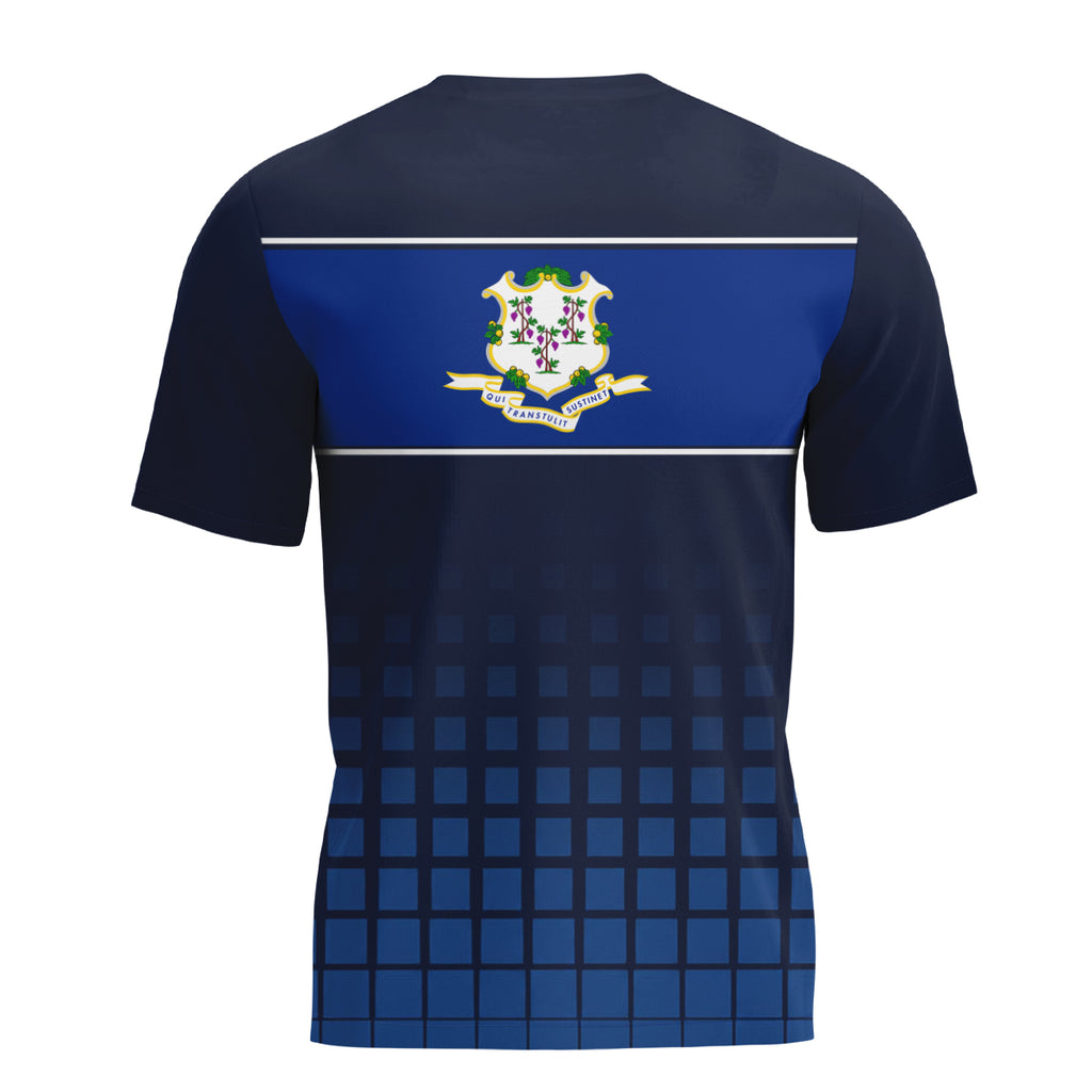 Connecticut State Pride Tech Running T-Shirt