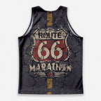 Route 66 Highway California State Running Tank Top