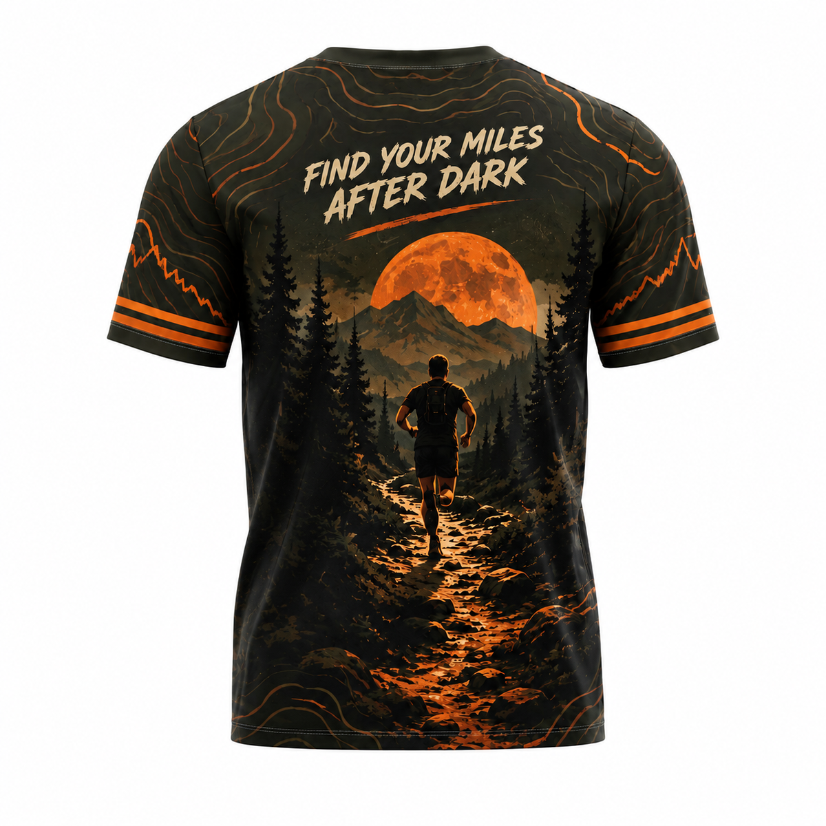 Run Wild This October Halloween Tech Running T-Shirt