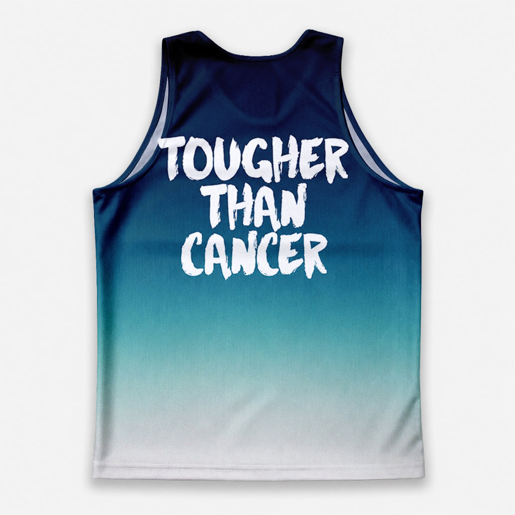 Cancer Fighter Running Tank Top Tougher Than Cancer Running Singlet for Men and Women